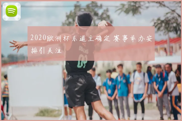 2020欧洲杯东道主确定 赛事举办安排引关注