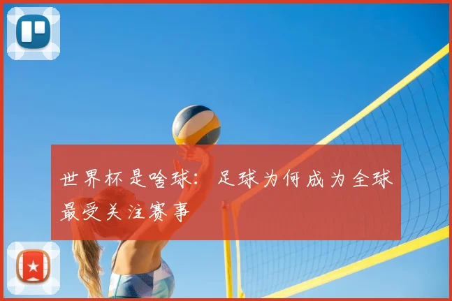 世界杯是啥球：足球为何成为全球最受关注赛事